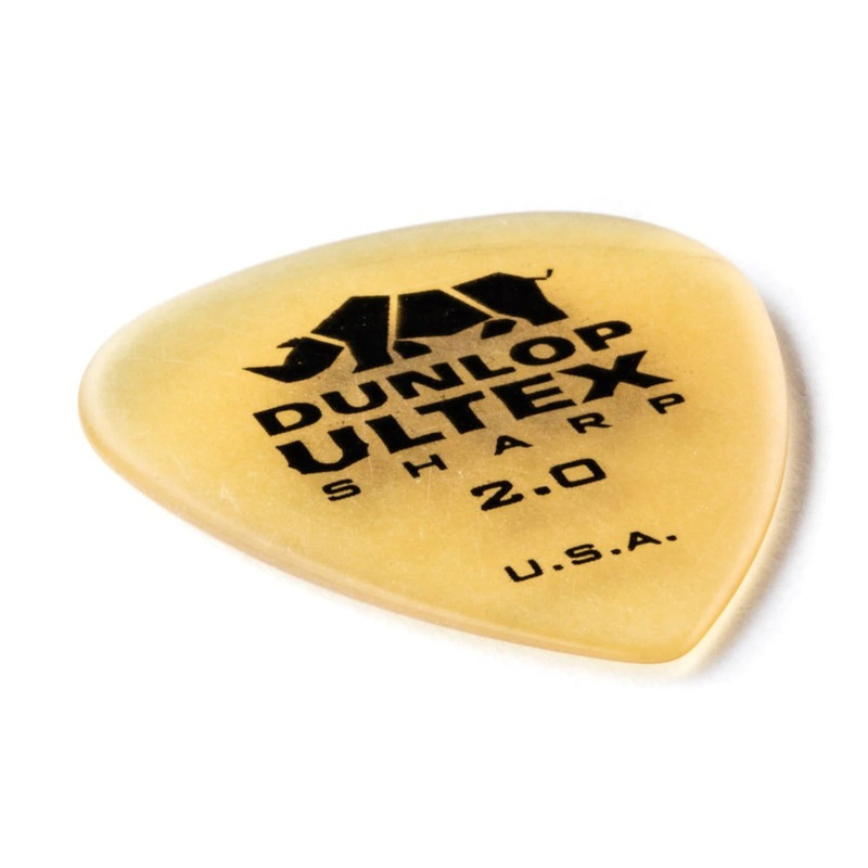 Медіатори Dunlop 433P2.0 Ultex Sharp Player's Pack 2.0 mm (6 шт.)