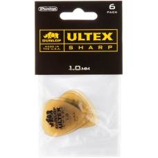 Медиаторы Dunlop 433P1.0 Ultex Sharp Player's Pack 1.0 mm (6 шт.)