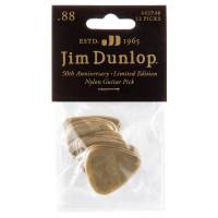 Медиаторы Dunlop 442P.88 50th Anniversary Gold Nylon Player's Pack 0.88 mm (12 шт.)