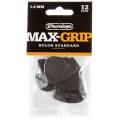 Медиаторы Dunlop 449P1.0 Max-Grip Nylon Standard Guitar Pick 1.0 mm (12 шт.)