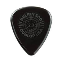 Медиатор Dunlop 4500 Prim Grip Delrin 500 Guitar Pick 2.0 mm (1 шт.)