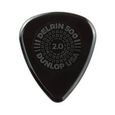 Медиатор Dunlop 4500 Prim Grip Delrin 500 Guitar Pick 2.0 mm (1 шт.)