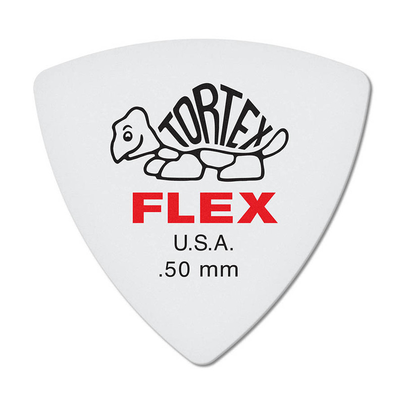 Медиаторы Dunlop 456P.50 Tortex Flex Triangle Player's Pack 0.50 mm (6 шт.)