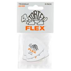 Медиаторы Dunlop 456P.60 Tortex Flex Triangle Player's Pack 0.60 mm (6 шт.)
