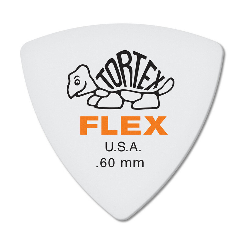 Медиаторы Dunlop 456P.60 Tortex Flex Triangle Player's Pack 0.60 mm (6 шт.)