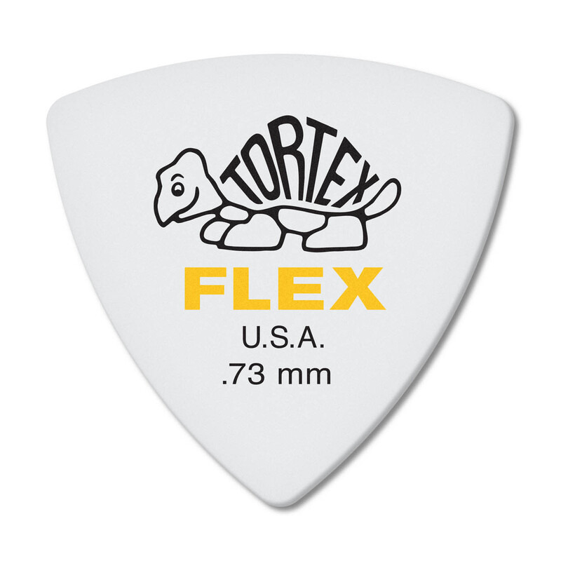 Медіатори Dunlop 456P.73 Tortex Flex Triangle Player's Pack 0.73 mm (6 шт.)
