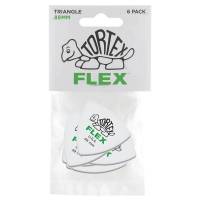 Медиаторы Dunlop 456P.88 Tortex Flex Triangle Player's Pack 0.88 mm (6 шт.)