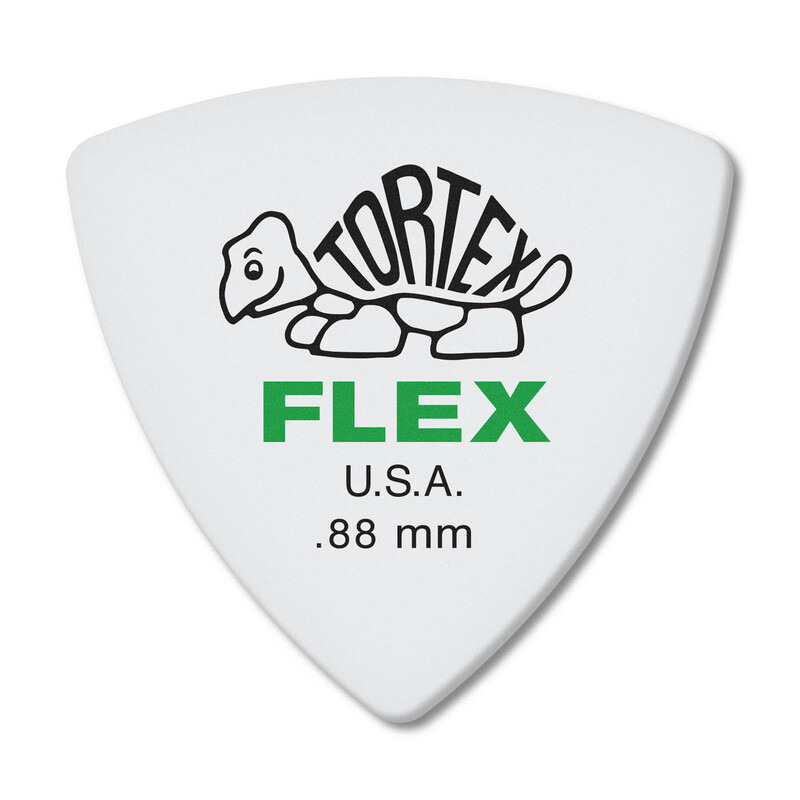 Медиаторы Dunlop 456P.88 Tortex Flex Triangle Player's Pack 0.88 mm (6 шт.)