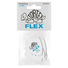 Медиаторы Dunlop 456P1.0 Tortex Flex Triangle Player's Pack 1.0 mm (6 шт.)
