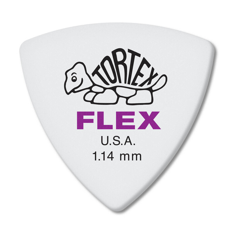 Медіатори Dunlop 456P1.14 Tortex Flex Triangle Player's Pack 1.14 mm (6 шт.)