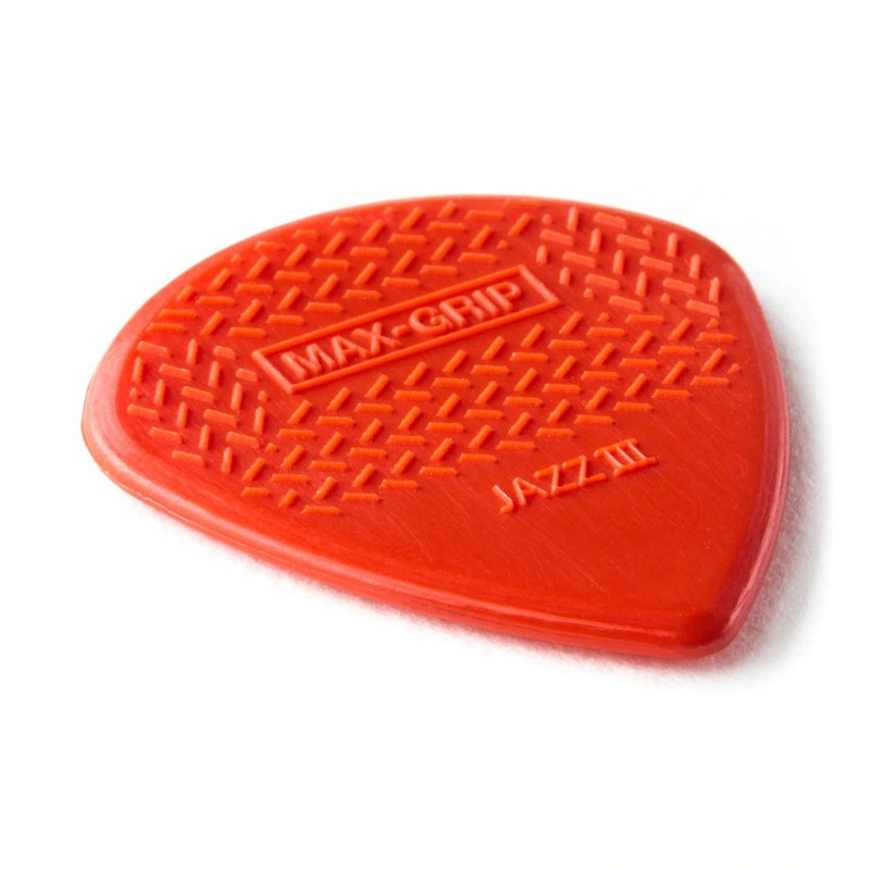 Медіатори Dunlop 471P3N Max-Grip Jazz III Nylon Player's Pack (6 шт.)