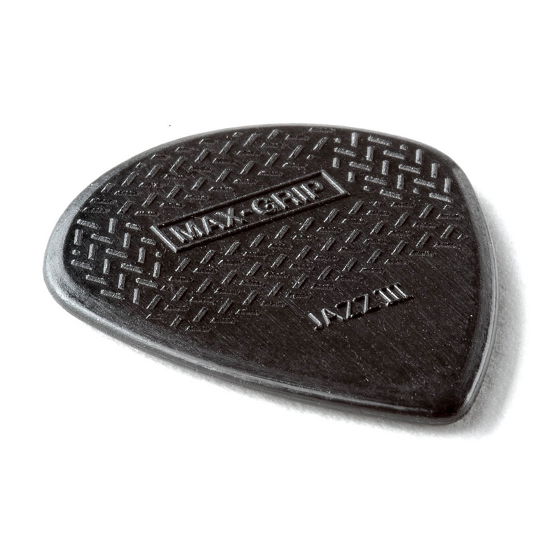 Медіатори Dunlop 471P3S Nylon Jazz III Stiffo Max Grip 3S Player's Pack (6 шт.)