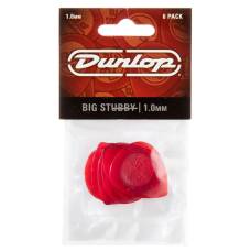 Медиаторы Dunlop 475P1.0 Big Stubby Player's Pack 1.0 mm (6 шт.)