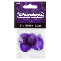 Медиаторы Dunlop 475P2.0 Big Stubby Player's Pack 2.0 mm (6 шт.)