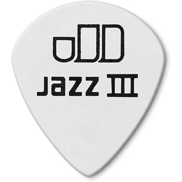 Медіатори Dunlop 478P0.88 Tortex White Jazz III Player's Pack 0.88 mm (12 шт.)