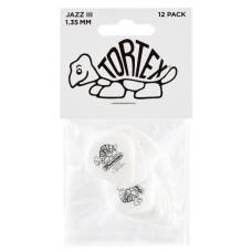 Медиаторы Dunlop 478P1.35 Tortex White Jazz III Player's Pack 1.35 mm (12 шт.)