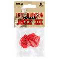 Медиаторы Dunlop 47PEJ3N Eric Johnson Jazz III Player's Pack (6 шт.)