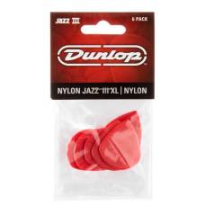 Медиаторы Dunlop 47PXLN Nylon Jazz III XL Red Nylon Player's Pack (6 шт.)