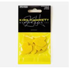 Медиаторы Dunlop 47PKH3NYS Kirk Hammett Signature Jazz III Player's Pack  (6 шт.)