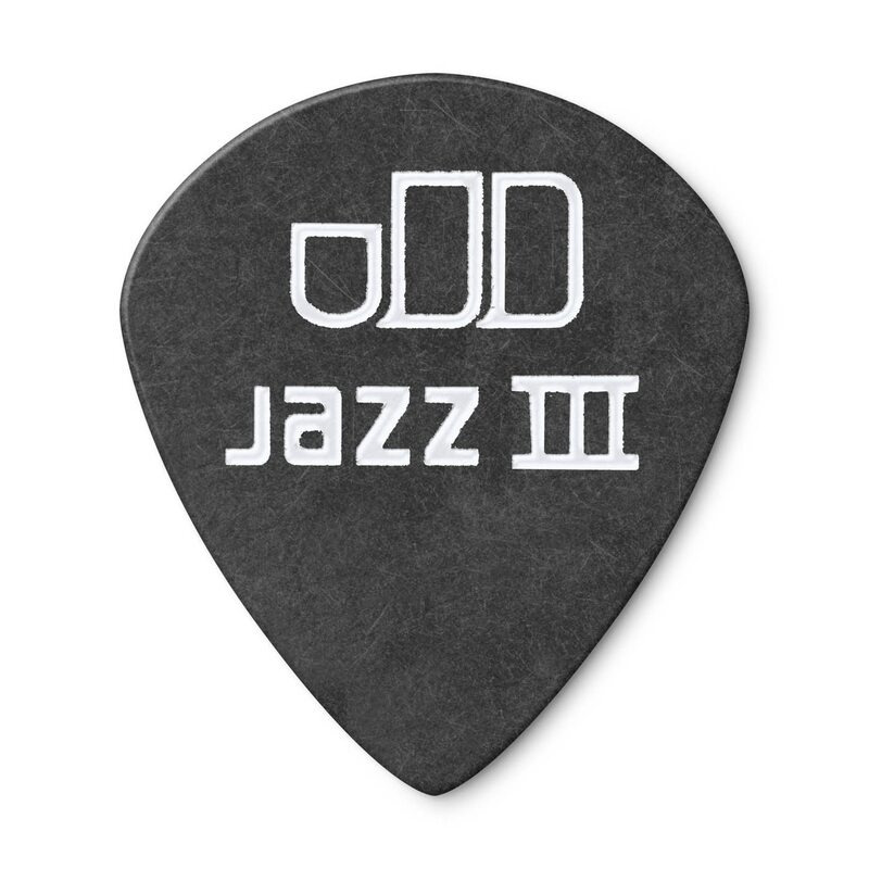 Медиатор Dunlop 4820 Tortex Pitch Black Jazz III Guitar Pick 1.0 mm (1 шт.)