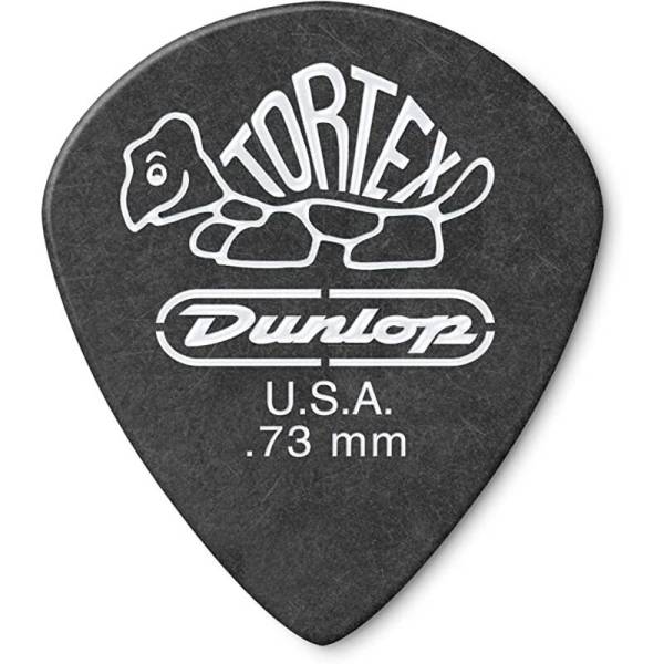 Медиаторы Dunlop 482P0.73 Tortex Pitch Black Jazz III Player's Pack 0.73 mm (12 шт.)