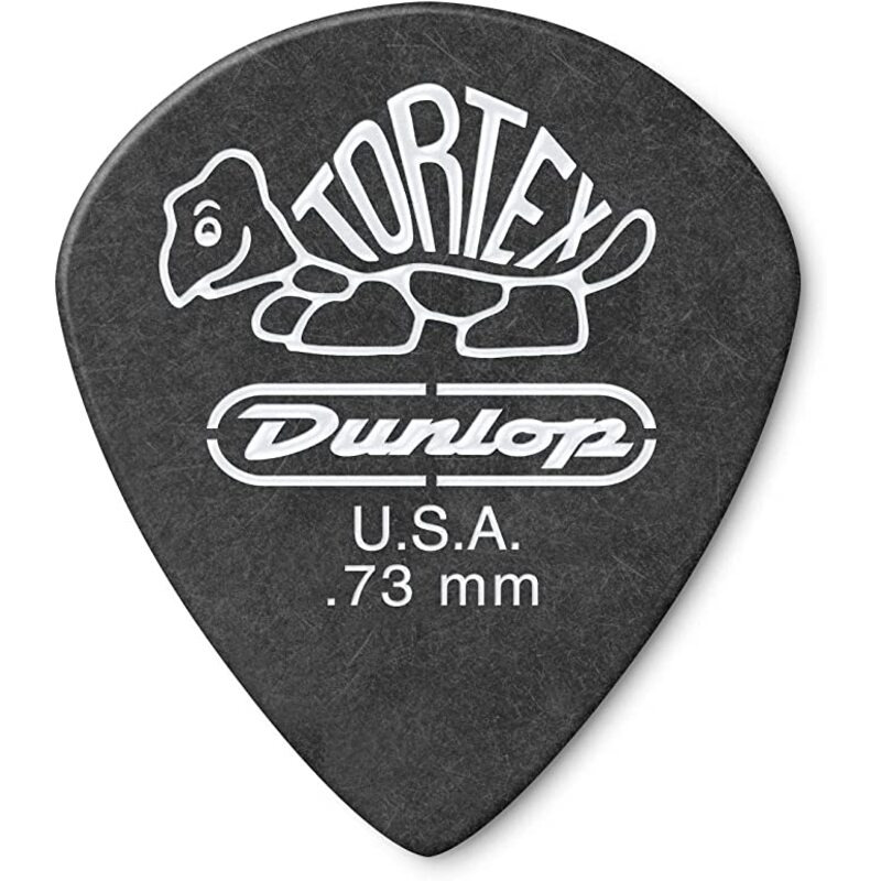 Медиаторы Dunlop 482P0.73 Tortex Pitch Black Jazz III Player's Pack 0.73 mm (12 шт.)
