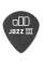 Медиаторы Dunlop 482P0.73 Tortex Pitch Black Jazz III Player's Pack 0.73 mm (12 шт.)