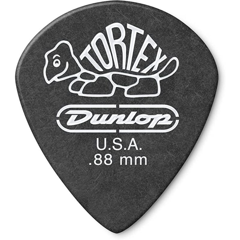 Медіатори Dunlop 482P0.88 Tortex Pitch Black Jazz III Player's Pack 0.88 mm (12 шт.)