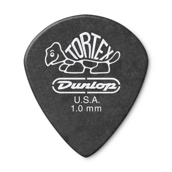 Медіатори Dunlop 482P1.0 Tortex Pitch Black Jazz III Player's Pack 1.0 mm (12 шт.)