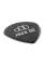Медіатори Dunlop 482P1.0 Tortex Pitch Black Jazz III Player's Pack 1.0 mm (12 шт.)