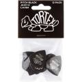 Медиаторы Dunlop 482P1.14 Tortex Pitch Black Jazz III Player's Pack 1.14 mm (12 шт.)