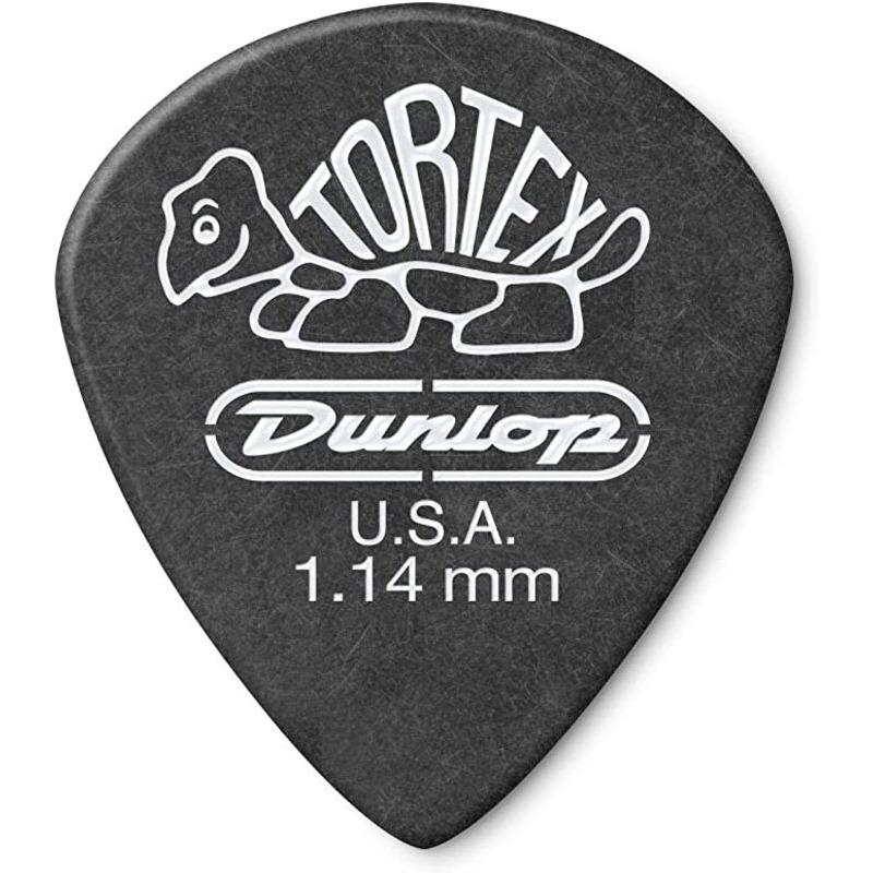 Медіатори Dunlop 482P1.14 Tortex Pitch Black Jazz III Player's Pack 1.14 mm (12 шт.)