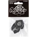 Медиаторы Dunlop 482P1.35 Tortex Pitch Black Jazz III Player's Pack 1.35 mm (12 шт.)