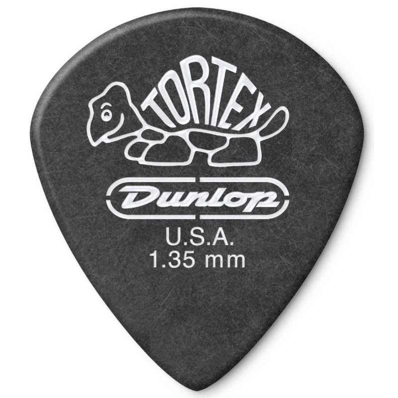 Медиаторы Dunlop 482P1.35 Tortex Pitch Black Jazz III Player's Pack 1.35 mm (12 шт.)