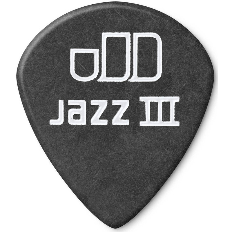 Медиаторы Dunlop 482P1.5 Tortex Pitch Black Jazz III Player's Pack 1.5 mm (12 шт.)