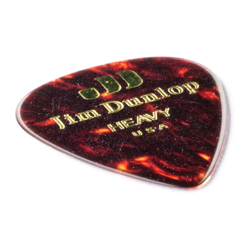 Медиатор Dunlop 4831 Classic Celluloid Shell Heavy Guitar Pick (1 шт.)