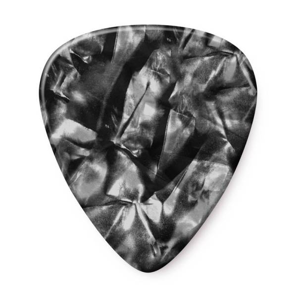 Медіатори Dunlop 483P02TH Genuine Celluloid Black Pearloid Thin Player's Pack (12 шт.)