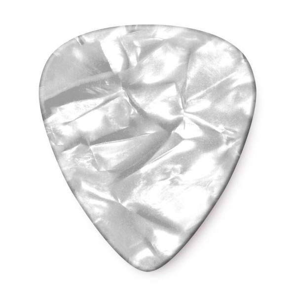 Медиаторы Dunlop 483P04HV Genuine Celluloid White Pearloid Heavy Player's Pack (12 шт.)