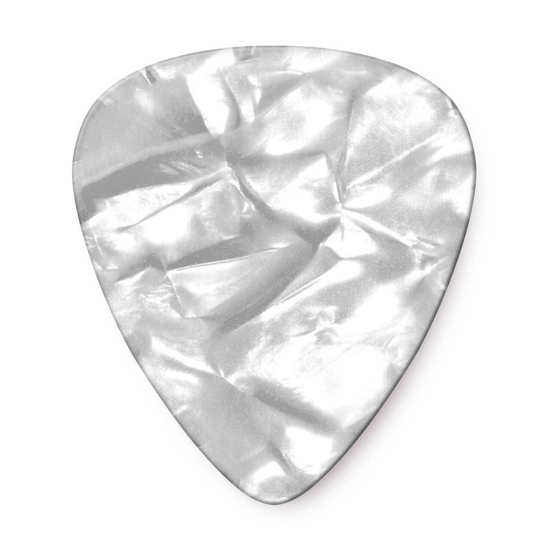 Медіатори Dunlop 483P04TH Genuine Celluloid White Pearloid Thin Player's Pack (12 шт.)