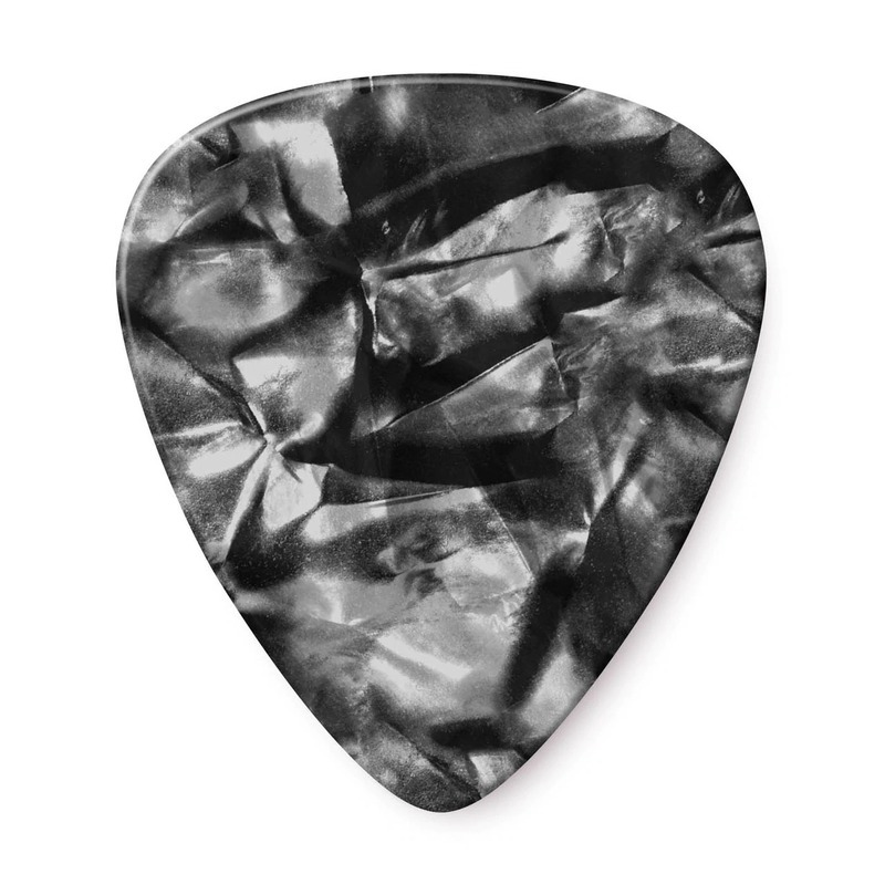 Медіатори Dunlop 483P02HV Celluloid Black Pearloid Heavy Player's Pack (12 шт.)