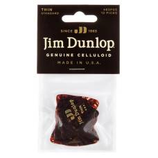 Медиаторы Dunlop 483P05TH Genuine Celluloid Classic Shell Thin Player's Pack (12 шт.)