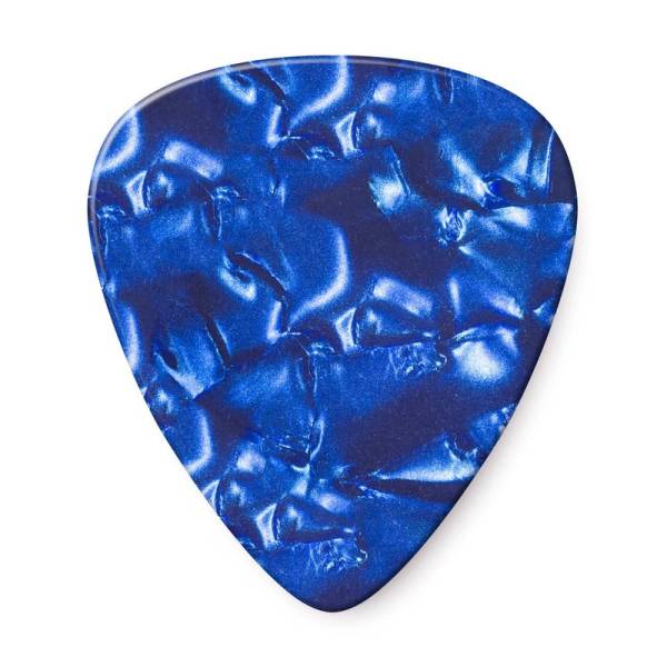 Медиаторы Dunlop 483P10MD Genuine Celluloid Classic Blue Pearloid Medium Player's Pack (12 шт.)