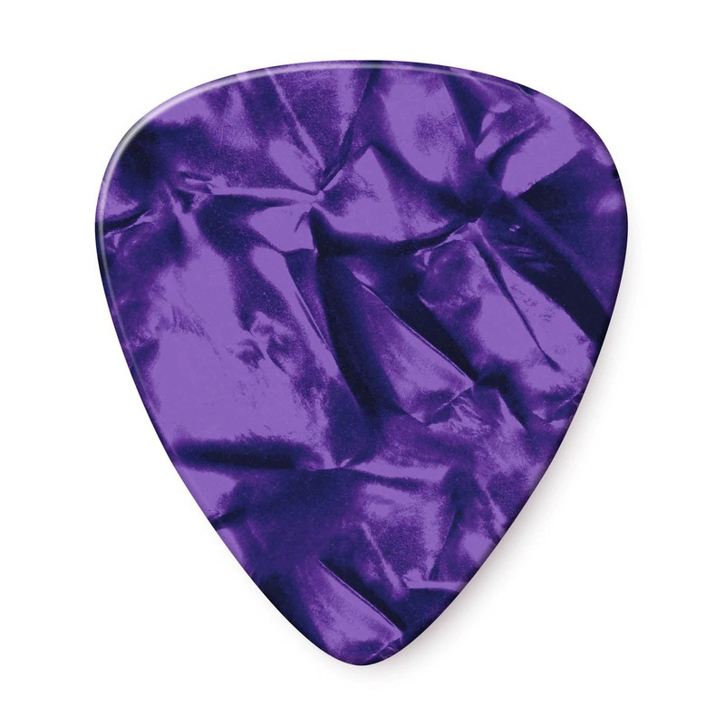 Медіатори Dunlop 483P13MD Genuine Celluloid Purple Pearloid Medium Player's Pack (12 шт.)