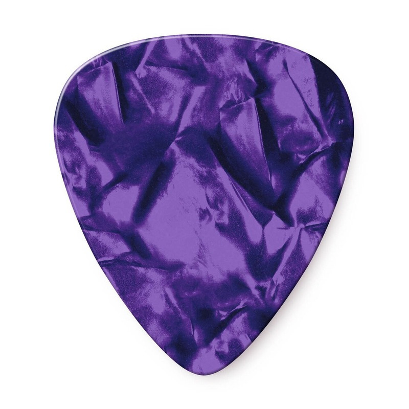 Медіатори Dunlop 483P13TH Genuine Celluloid Purple Pearloid Thin Player's Pack (12 шт.)