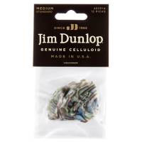 Медіатори Dunlop 483P14MD Genuine Celluloid Classic Abalone Medium Player's Pack (12 шт.)