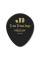 Медіатори Dunlop 485P03MD Genuine Celluloid Teardrop Black Medium Player's Pack (12 шт.)