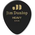 Медиатор Dunlop 485R03HV Genuine Celluloid Black Tear Drop Guitar Pick (1 шт.)