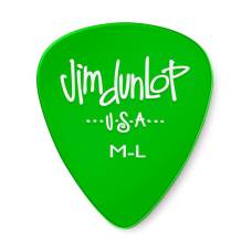 Медиатор Dunlop 4861 Gels Green Medium Light Guitar Pick (1 шт.)