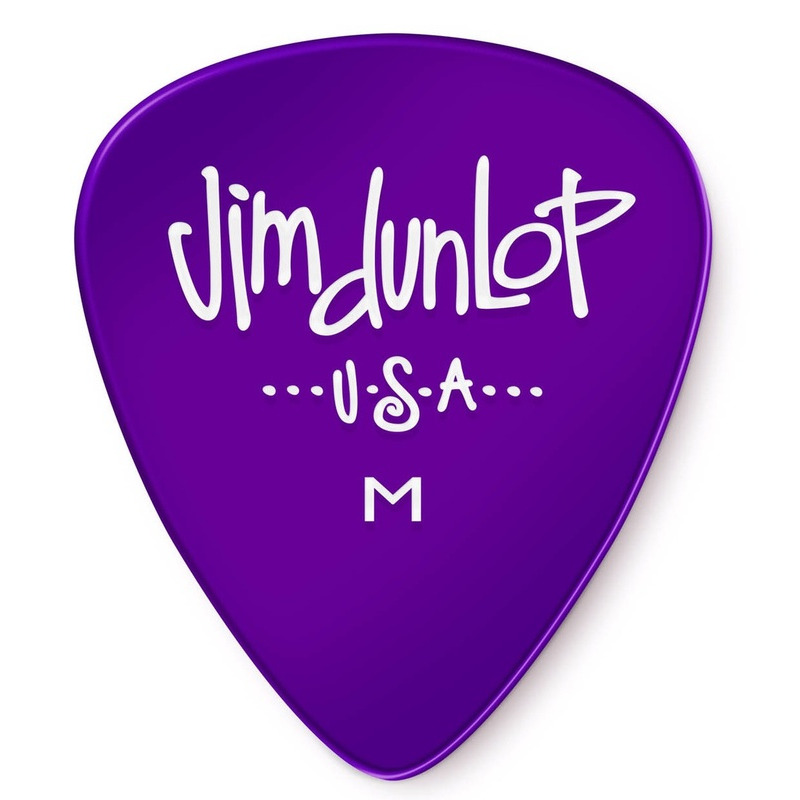 Медиаторы Dunlop 486PM Gels Purple Medium Light Player's Pack (12 шт.)