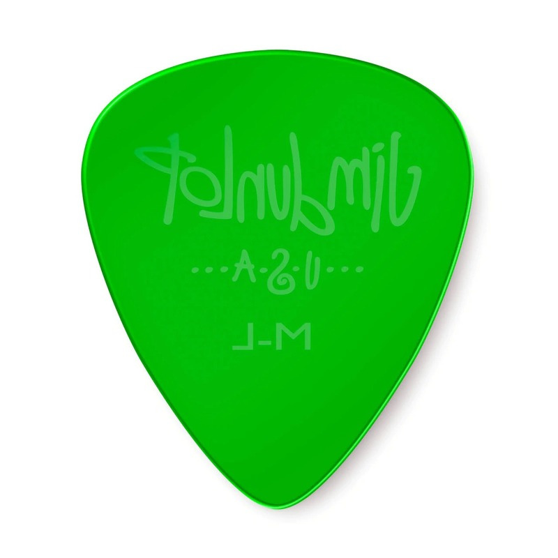 Медиаторы Dunlop 486PML Gels Green Medium Light Player's Pack (12 шт.)